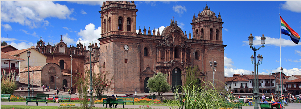 Cusco and Christmas Banner